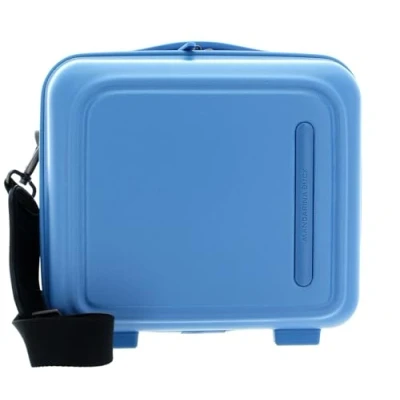 Afbeelding van MANDARINA DUCK Cosmetische tas Logoduck + Beauty Case Parisian Blue Lichtblauw