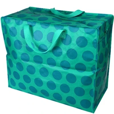 Afbeelding van Rex london jumbo opbergtas blue on turquoise spotlight