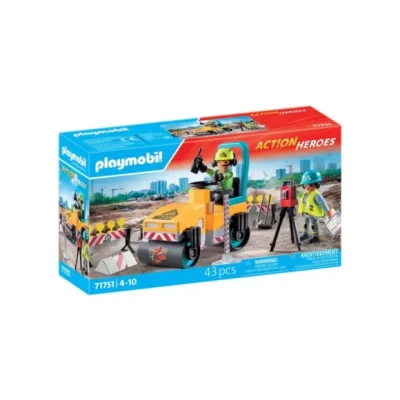 Afbeelding van Playmobil Act!on Heros 71751 Wegbouwplaats