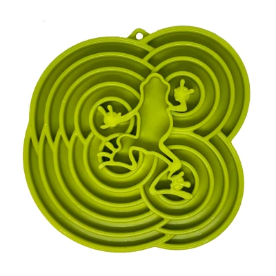 Afbeelding van Sodapup Bull Frog Etray Hondenvoerbak 20x20 cm Groen