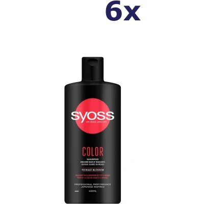 Afbeelding van Syoss Color Shampoo 6 x 440 ml