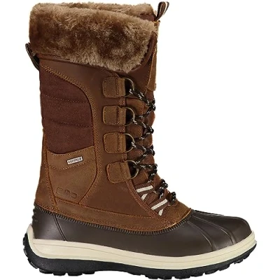 Afbeelding van CMP Snowboots, Dames, Maat: 40, Tabacco tdm schoko beige Textiel/ synthetisch