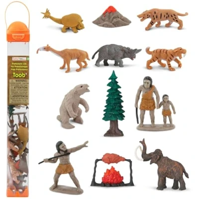 Afbeelding van Safari Speelfiguren Toob Set Prehistorisch Leven