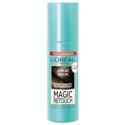Afbeelding van L&#039;Oréal Paris Finish Spray voor een continue, natuurlijke overgang bedekt de wortels tot volgende keer wassen van het haar Magic Retouch lichtbruin 1 x 90 ml