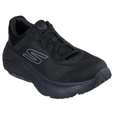 Afbeelding van Skechers MAX Cushioning Endeavour Sneakers laag, Heren, Maat: 41, Black Textiel/ synthetisch