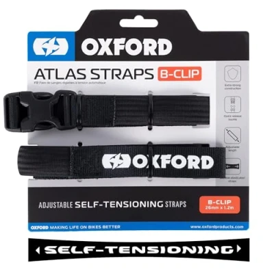 Afbeelding van OXFORD OX318 Spanbanden zwart