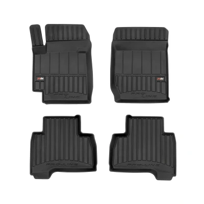 Afbeelding van FROGUM proLine 3D 3D425248 Vloermatset Rubber voor en achter 4 Zwart Op maat gemaakt