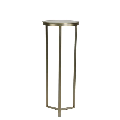 Afbeelding van Retiro zuil Ø40x101 cm antiek licht goud/goud