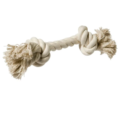 Afbeelding van Adori Flostouw Wit Hondenspeelgoed 40 cm