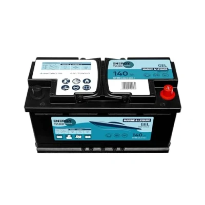 Afbeelding van Energy Tank 12 V gel 140 Ah bootaccu efficiënte accu gelaccu bootbatterij marine lange levensduur batterij motoraccu