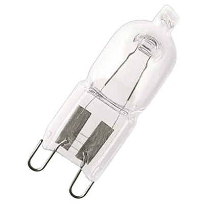 Afbeelding van Osram 4052899948501 Halogeen 33, 00 W G9 warm wit rechts 2700 K, glas/, G9, W, transparant