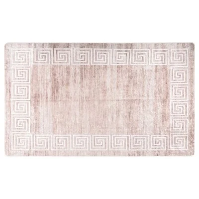 Afbeelding van Vloerkleed wasbaar anti slip 120x180 cm beige