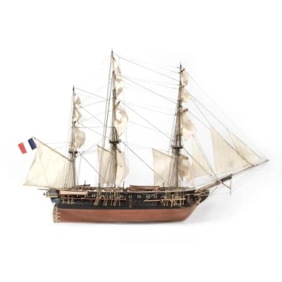Afbeelding van Occre La Belle Poule Historisch Schip Houten Modelbouw schaal 1:90