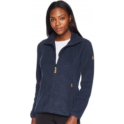 Afbeelding van Stina Fleece Vest Dames Dark Navy 200 XL Blauw
