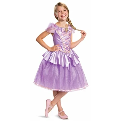 Afbeelding van JAKKS PACIFIC Rapunzel deluxe vermomming meisje 110/128 (4 6 jaar)