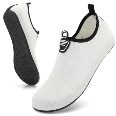 Afbeelding van Sixspace Ademende waterschoenen voor dames en heren, Wit 645
