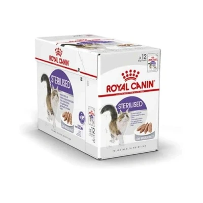 Afbeelding van 12x85g Sterilised Mousse Royal Canin Kattenvoer