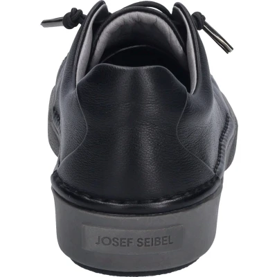 Afbeelding van Josef Seibel Claire Sneakers laag, Dames, Maat: 37, Schwarz Leer