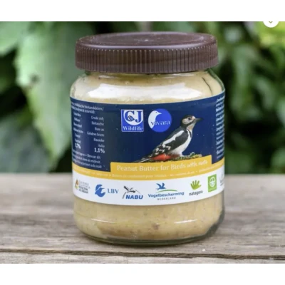 Afbeelding van Natuurpunt Pindakaas Stukjes Noot Vogelvoer 10 cm 330 g