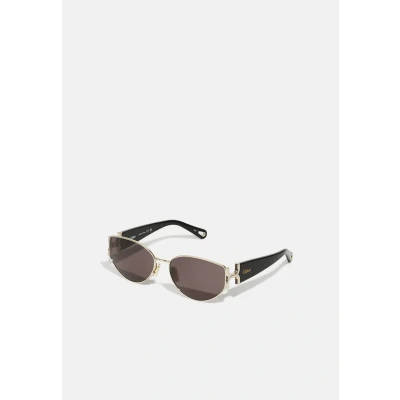 Afbeelding van CHLOÉ Zonnebril goldcoloured/black/grey, Dames, Maat: One Size, Gold coloured/black/grey