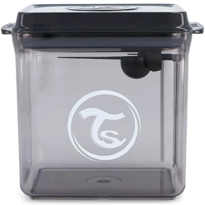 Image de Twistshake Distributeur de Poudre Formule 1700 ml, Boîte pour lait en I Couvercle Hermétique, Contenant Lait, Conteneur Alimentaire Scellé Le Poudre, Sans BPA, Noir