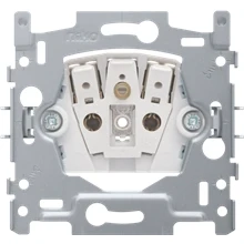 Afbeelding van Niko, stopcontact zonder aarding, inbouwdiepte 21 mm, 16 A/250 Vac, insteekklemmen