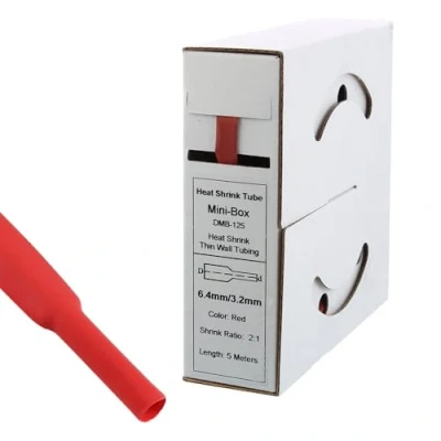 Afbeelding van Offgridtec Krimpkous 5 m, 6,4 mm &gt; 3,2 mm, rood