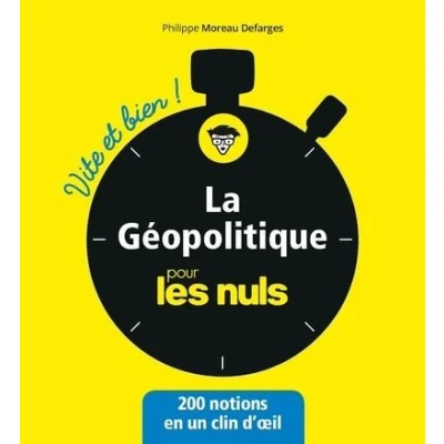 Image de La géopolitique pour les Nuls Vite et bien