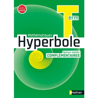 Image de Hyperbole Term Option Maths Complémentaires Manuel 2020