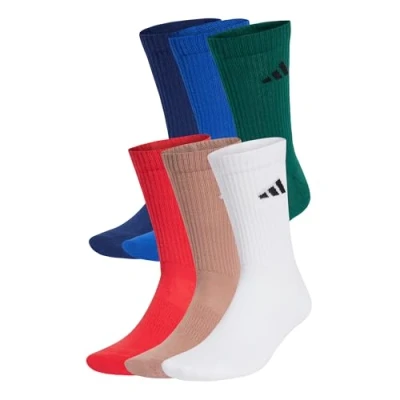 Afbeelding van adidas Performance Gevoerde Sokken 6 Paar Unisex Blauw 22 24