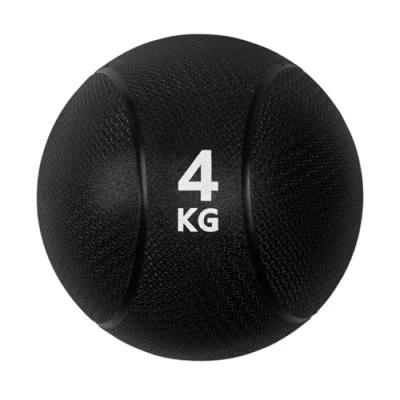 Afbeelding van VirtuFit Medicijnbal Medicine Ball Rubber 4kg Zwart