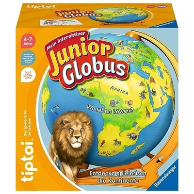 Afbeelding van Ravensburger tiptoi 00115 Mijn interactieve wereldbol voor kinderen vanaf 4 jaar