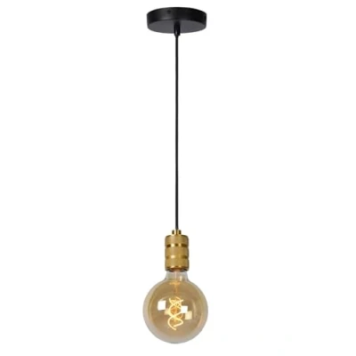 Afbeelding van Lucide JOVA Hanglamp Ø 12 cm 1xE27 Mat Goud / Messing