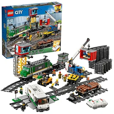 Image de LEGO® City Trains 60198 Le train de marchandises télécommandé