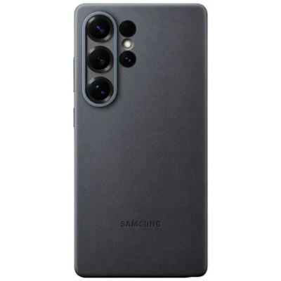Image de Samsung Kindsuit Cuir Pu Back Cover Noir Galaxy S25 Ultra