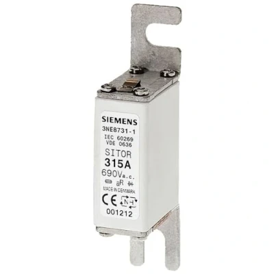 Afbeelding van Siemens 3NE87211 Zekeringsinzetstuk Afmeting zekering : 0 100 A 690 V 1 stuk(s)