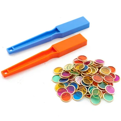 Afbeelding van Shaw magnets twee magneetstaven met schijfjes