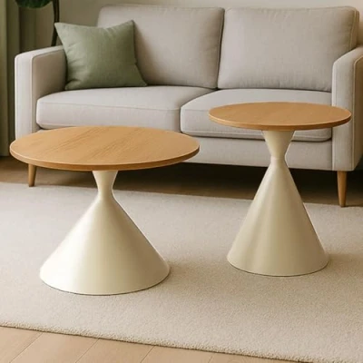 Afbeelding van Milton &amp; Oldbrook Salontafel Set Soria Hout