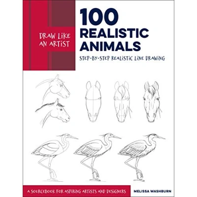 Afbeelding van Draw Like an Artist: 100 Realistic Animals