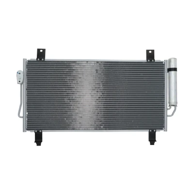Afbeelding van BOSCH 1 986 AD2 318 Condensor Airco Met stikstofvulling droger, montagehandleiding, Zonder afdichtring 15,5mm 13mm 714mm R1234yf, R134a