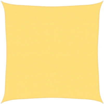 Afbeelding van Zonnezeil 160 g/m 4x4 m HDPE beige
