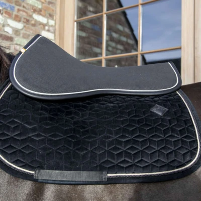 Afbeelding van Kentucky Zadelonderlegger Halfpad Anatomic Absorb Black