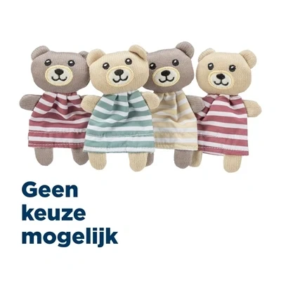 Afbeelding van TRIXIE BEER STOF MET CATNIP 12 CM