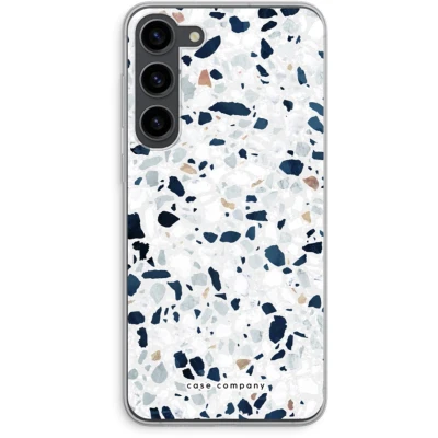 Afbeelding van Case Company® hoesje geschikt voor Samsung Galaxy S23 Plus Terrazzo N1 Soft Cover Telefoonhoesje Bescherming aan alle Kanten en Schermrand