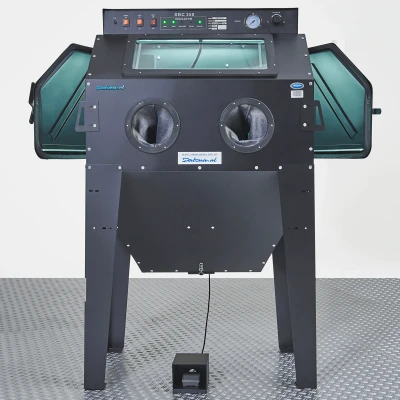 Afbeelding van Straalcabine met afzuiging 350 liter