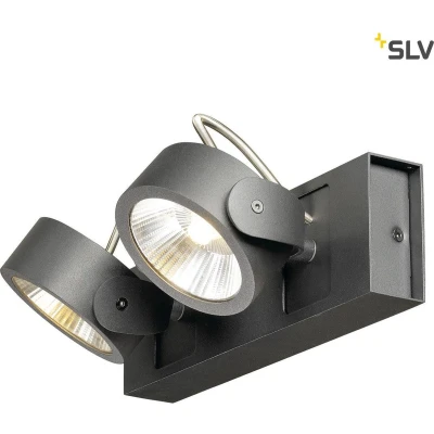 Afbeelding van SLV 1000129 LED plafondlamp 31 W Zwart