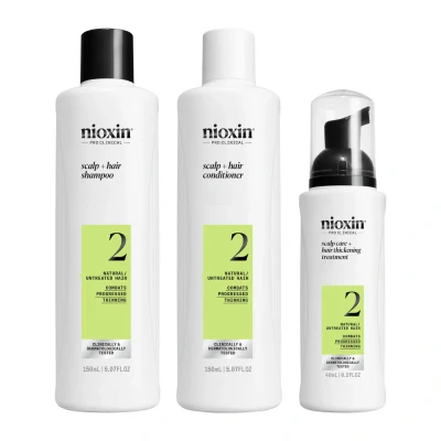 Afbeelding van Nioxin System 2 Trail Kit Pakket 1pakket Voor Dunner Wordend Haar