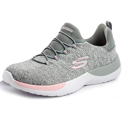 Afbeelding van Skechers Dynamight doorbraak sneakers voor dames, Grijs licht roze
