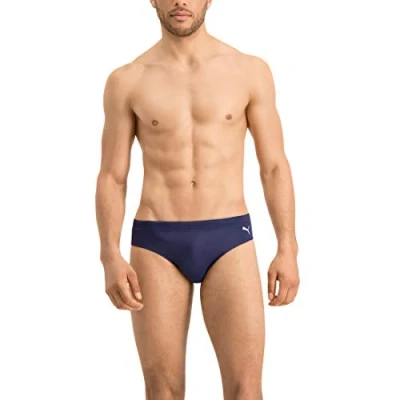 Afbeelding van Puma SWIM MEN Classic Brief Zwemslips, Heren, Maat: Medium, Navy