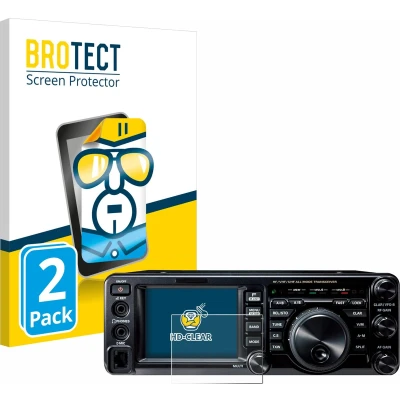 Afbeelding van BROTECT Screenprotector voor Yaesu FT 991A Folie Beschermfolie transparant (2 Stuks)